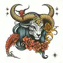 cancer gemini scorpio capricorn aries zodiac sign tattoo design idea