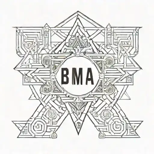 black bar with roman date of birth and name tattoo design idea