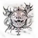 Berserk anime  tattoo design idea