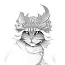 dedication tattoo design idea