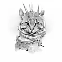 dedication tattoo design idea