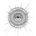 All Seeing Eye tattoo design idea