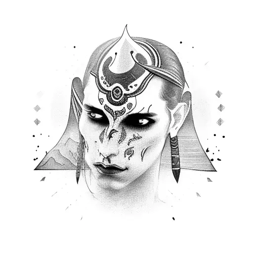 knife gypsy gitano navaja tattoo design idea