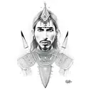 knife gypsy gitano navaja tattoo design idea