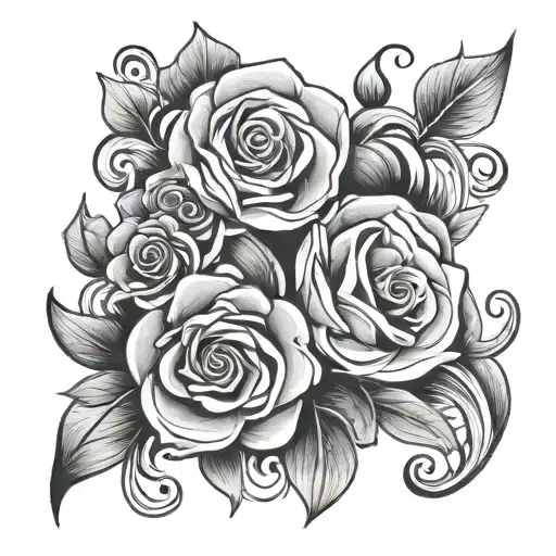 tango tattoo design idea
