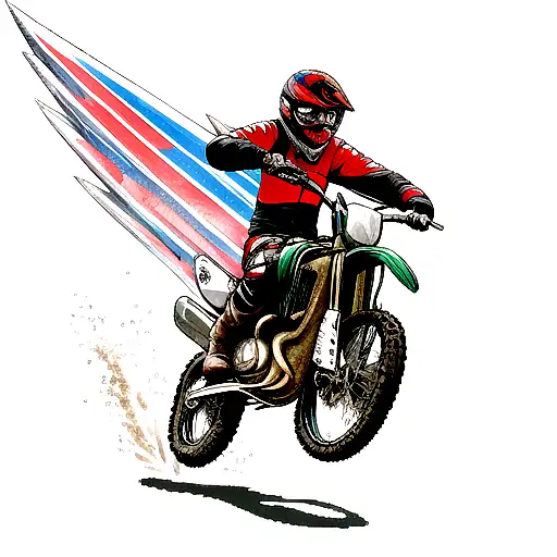 motos tattoo design idea