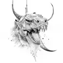 Apex predator tattoo design idea