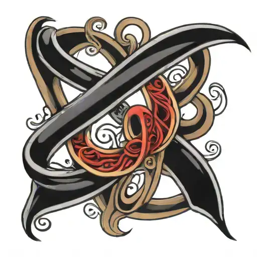 Infinity Symbol Anthony Londyn  tattoo design idea