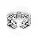 interlocking handcuffs  tattoo design idea