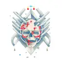 Trust issues tattoo design idea