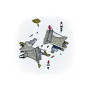 Trust issues tattoo design idea