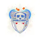 Trust issues tattoo design idea