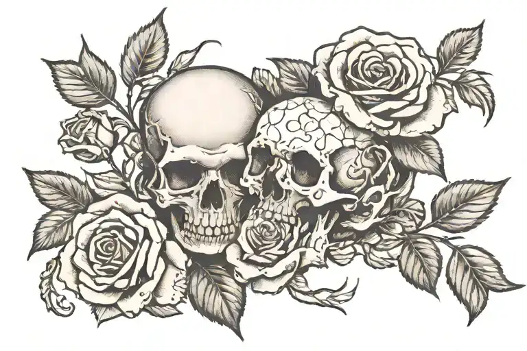 Ike Greer , death date 08/10/20 with a rose tattoo tattoo design idea