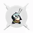 kung fu panda dumpling chopsticks tattoo design idea