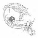 life after death  tattoo design idea