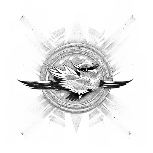 thunderbird tattoo design idea
