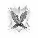 thunderbird tattoo design idea