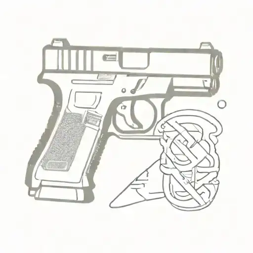 glock 19 tattoo design idea