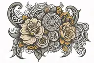 strength resilience growth loyalty brave unstoppable capable tattoo design idea