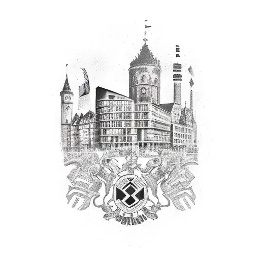 germany tattoo design idea