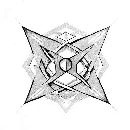 Mason symbol with the number 15 tattoo design idea