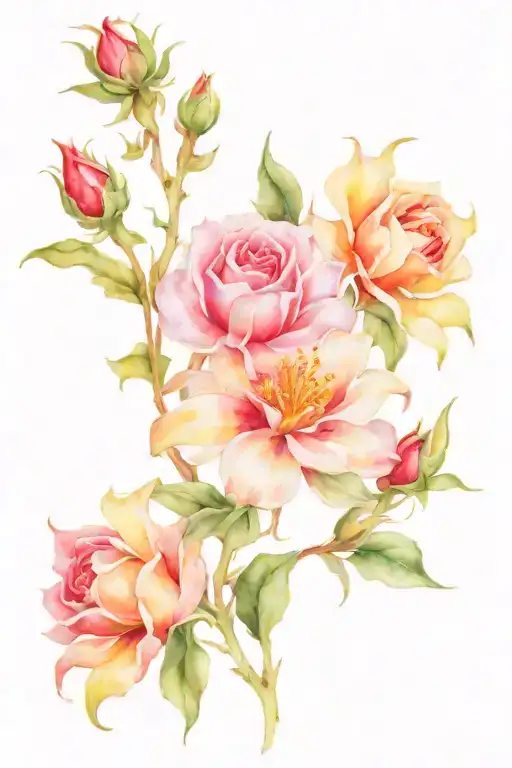 Liberty of Victoria tattoo design idea