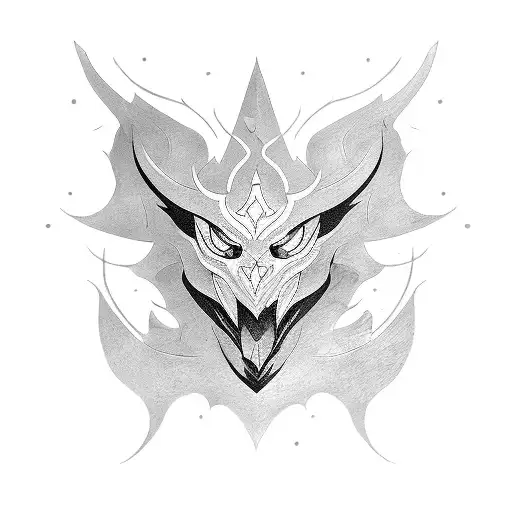 kindred league of legends tattoo design idea