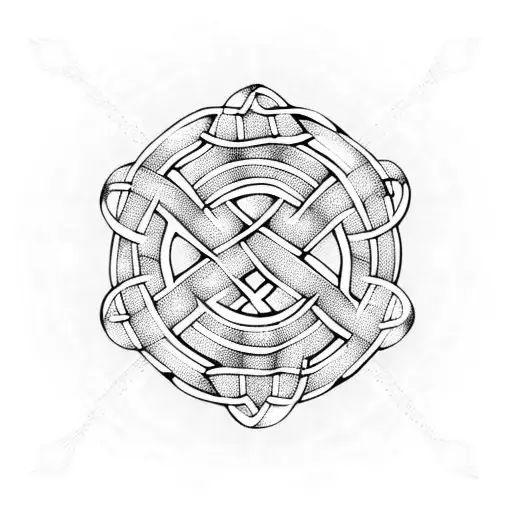 Celtic Knot tattoo design idea