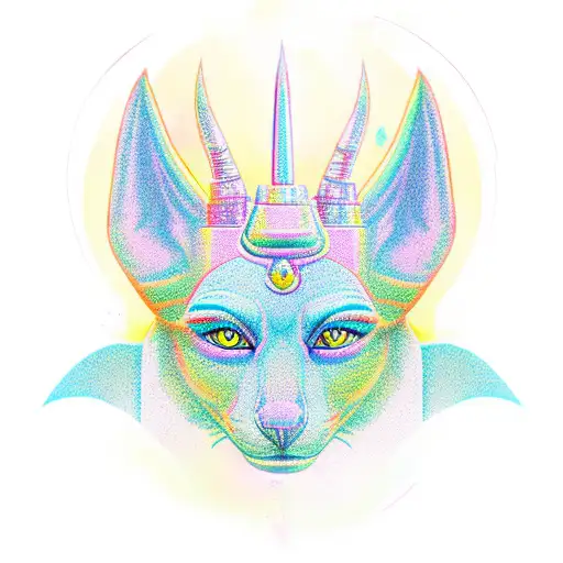 Anubis tattoo design idea
