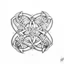 Celtic Knot tattoo design idea