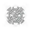 Celtic Knot tattoo design idea