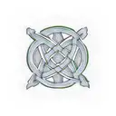 Celtic Knot tattoo design idea