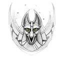 Anubis tattoo design idea