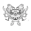 stitch tattoo design idea