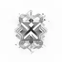 ZIS typography  tattoo design idea