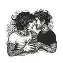 small couple tattoos tattoo design idea