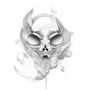 suicide tattoo design idea