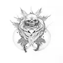 suicide tattoo design idea