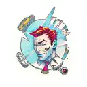 Marvel peter quill tattoo design idea