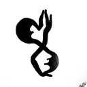 let's be each other's shadow forever, let everything else change let's be each other's shadow we wear it at night and du tattoo design idea