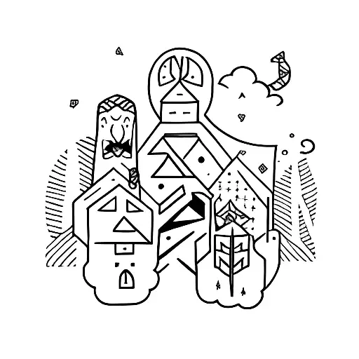 family Corey Jess Easton Remy tattoo design idea