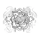 one powerful word tattoo design idea