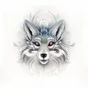 renard a 9 queue tattoo design idea