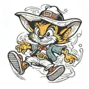 speedy Gonzales tattoo design idea
