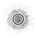 Dandelion tattoo design idea
