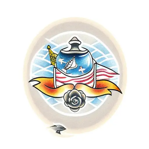 salt and pepper tattoo design idea