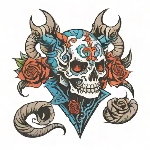 existence is pain  tattoo design idea