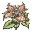 venus fly trap  tattoo design idea