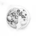 liliths  moon  tattoo design idea