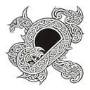 norway vikings tattoo design idea